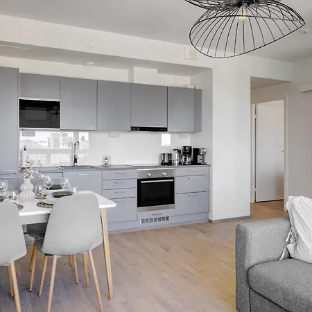 Lägenhet Modern And Stylish 1br With Balcony And View