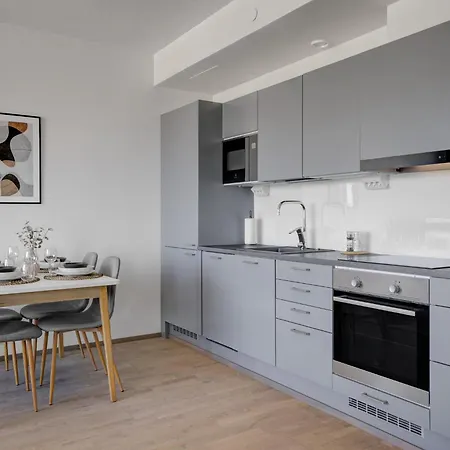 Apartamento Modern And Stylish 1br With Balcony By Nordic Collection